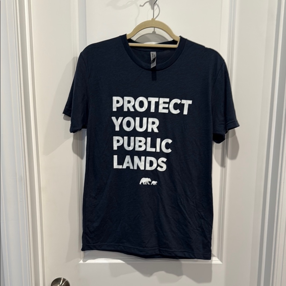 Next Level Apparel Protect Dark Blue Tee
